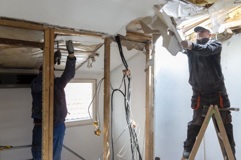 Knockdown Ceiling Removal And Repair